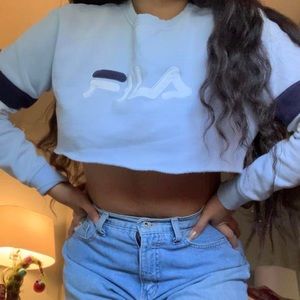 💖 Fila cropped sweatshirt 💖